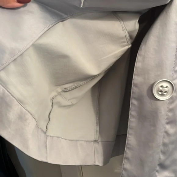 Taylor Brooke Canada blazer Women 10 silver ruffle 3/4 sleeve special occasion - Picture 5 of 10